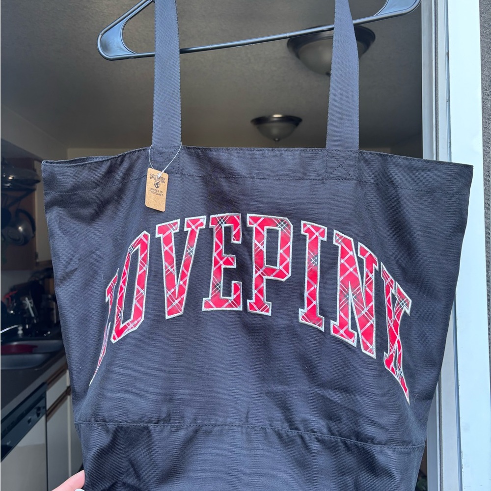 Victoria's Secret Black and Red Tote